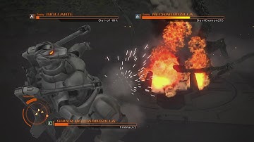 GODZILLA PS4 versus mode : SuperMechaGodzilla vs. Biollante vs. MechaGodzilla "She