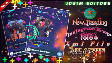 Yaara Meherban Part-2 ||New Instagram Trending Group Video||New Alight Motion Xml File@Josim_Editors
