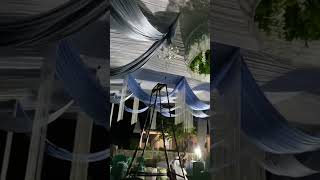 Download Lagu Pemasangan Dekorasi Tenda Pernikahan Menggunakan RANGKA Bambu #shots MP3