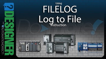 BRX Do-more Designer Using the FILELOG Instruction from AutomationDirect