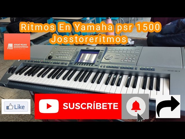 Ritmos En Yamaha psr 1500 - YouTube