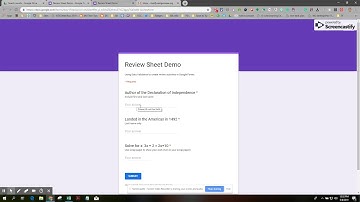 Google Forms for Review and Breakout EDU