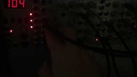 First patch Doepfer A100 Basic System