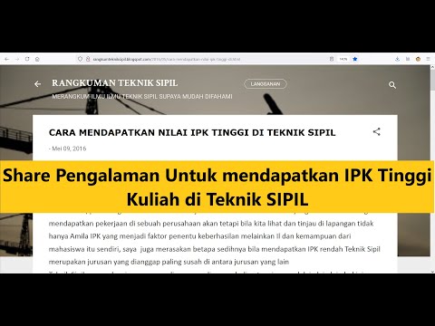 Video: Apa yang dianggap sebagai IPK yang baik?