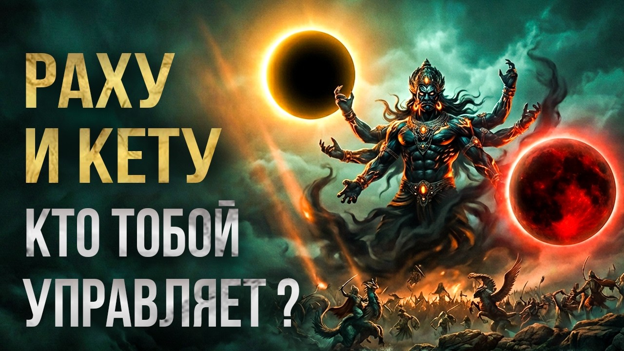 Невидимая рука кармы: Почему Раху и Кету управляют вашим прошлым и будущим?