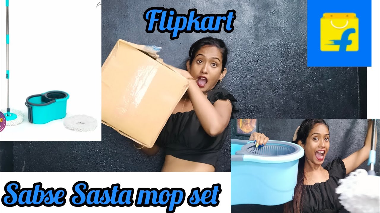 Ghar ka kam karo asan🤩 sasta mop set jisse hojayega ghar chala chak🥳🥳🤩🤩
