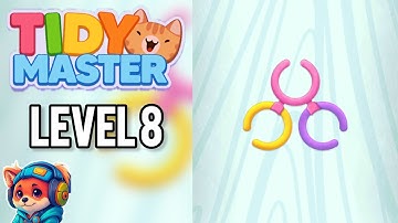Tidy Master Puzzle Game – Level 8 Walkthrough Solutions | iOS / Android Gameplay