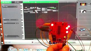 LaunchPad MIDI Lights Controller test