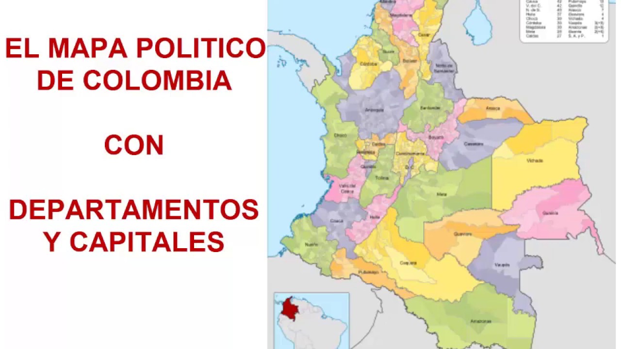 Cuales Son Las Capitales De Colombia mungfali.com