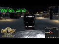Winterland Delivery Through Crowded Towns | ETS2 Multiplayer