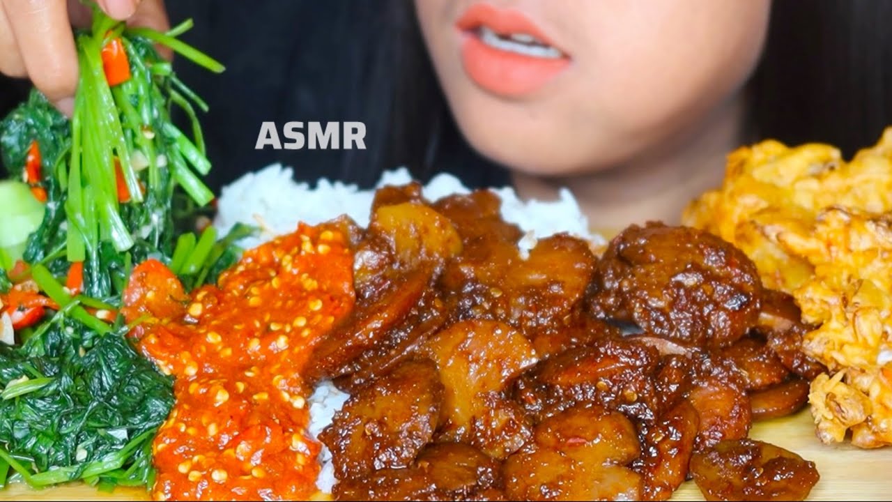 ASMR SEMUR JENGKOL ||EATING SPICY FOOD ASMR VIDEO 