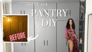 How To Make A Pantry Diy (Rental Friendly) | TIERA LOVELLE