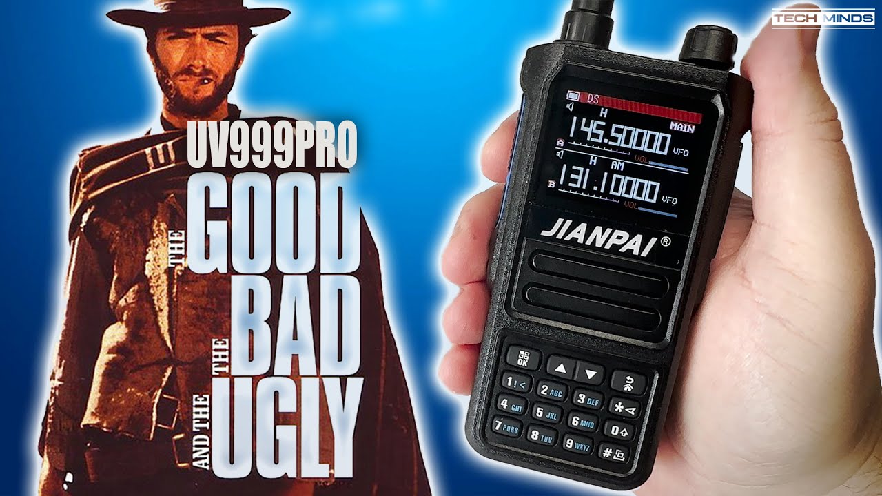 Jianpai UV999 PRO - 6 Band Transceiver Including Air Band (Radtel