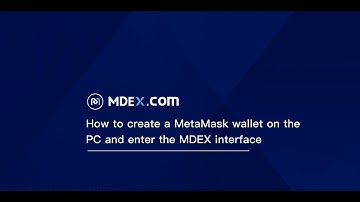 How to install Metamask wallet and enter the MDEX interface