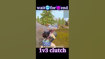 😇wait for end😈| fastest 1v3 clutch shorts | RENGARD GAMER #bgmi#pubgmobile#trending#viral #shorts