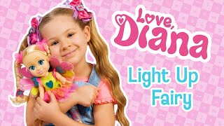 Love Diana Light Up Fairy Doll