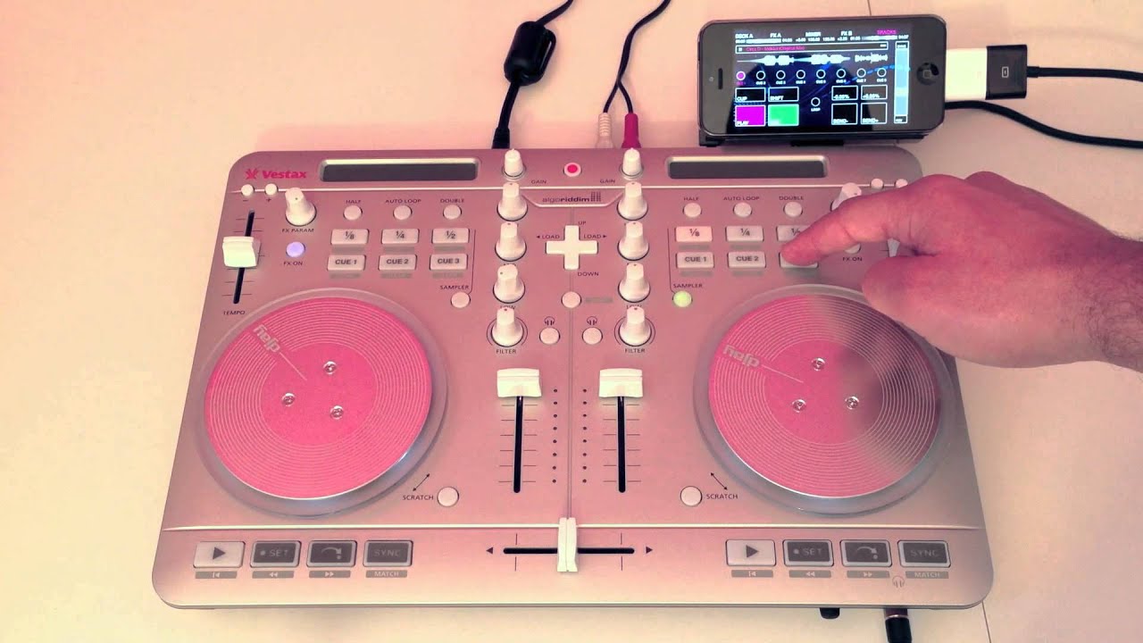Vestax Spin 2 official automatic mapping and audio routing for DJ Player