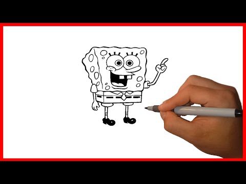 Video: Un Modo Semplice Per Disegnare SpongeBob