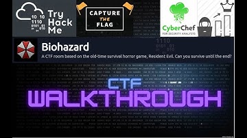 TryHackMe Biohazard Walkthrough: Complete Guide to Solving the CTF