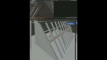 Spirit Of Attic - All props Modeling, Lighting Blender Timelapse