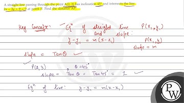 Find the equation of the line which makes intercepts \( -3 \) and 2 on the \( x \)-axis and \( y...