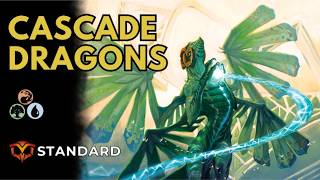 Quandrix Cascade Haste Dragons, Standard Temur Combo (MTG Arena - No Commentary)