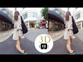 【 3D VR  4K】見返り美人　街の女の子　Ayuna　Girlfriend in JAPAN