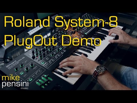 Roland System-8 PlugOut Demo by Mike Pensini