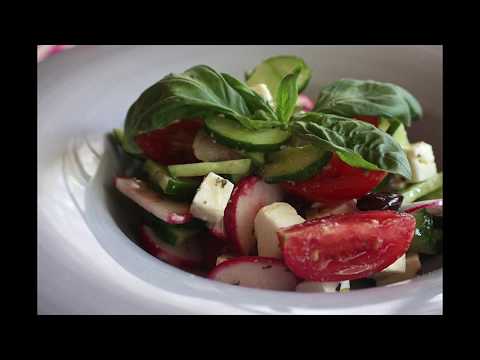 Video: Insalate semplici con ravanelli e cetrioli
