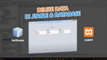 Delete Jtable database (Netbeans Tutorial)