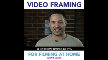 How to Frame Your Video When Filming Yourself