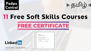 11 Free Online Soft Skills Courses with Certificate by Linkedin Learning | Tamil | 100% FREE screenshot 3
