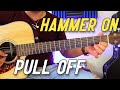 CГ MO HACER HAMMER ON Y PULL OFF EN GUITARRA ВЎTUTORIAL FГЃCIL PARA PRINCIPIANTES рџЋё CГ MO HACER HAMMER ON Y PULL OFF EN GUITARRA ВЎTUTORIAL FГЃCIL PARA PRINCIPIANTES рџЋё