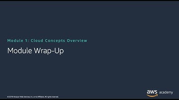 Module 1 - Cloud Concepts Overview: Section 5 -  Wrap Up
