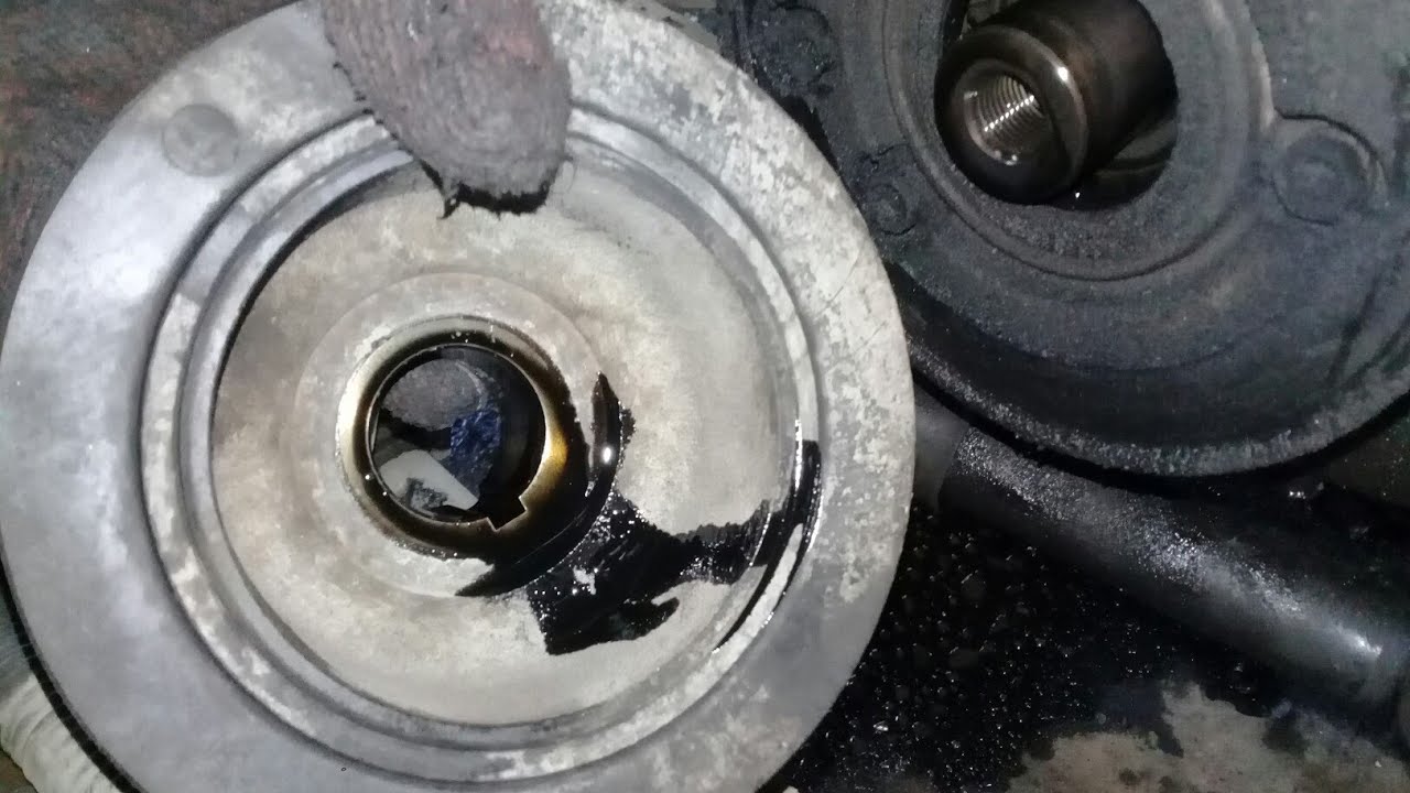 Isuzu 4JA1 Oil Seal and Engine Pulley Replacement YouTube