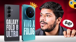 Vivo X Fold 6 vs Samsung Galaxy Z Fold 8 Ultra comparison in Hindi 🔥| Which Foldable is Better
