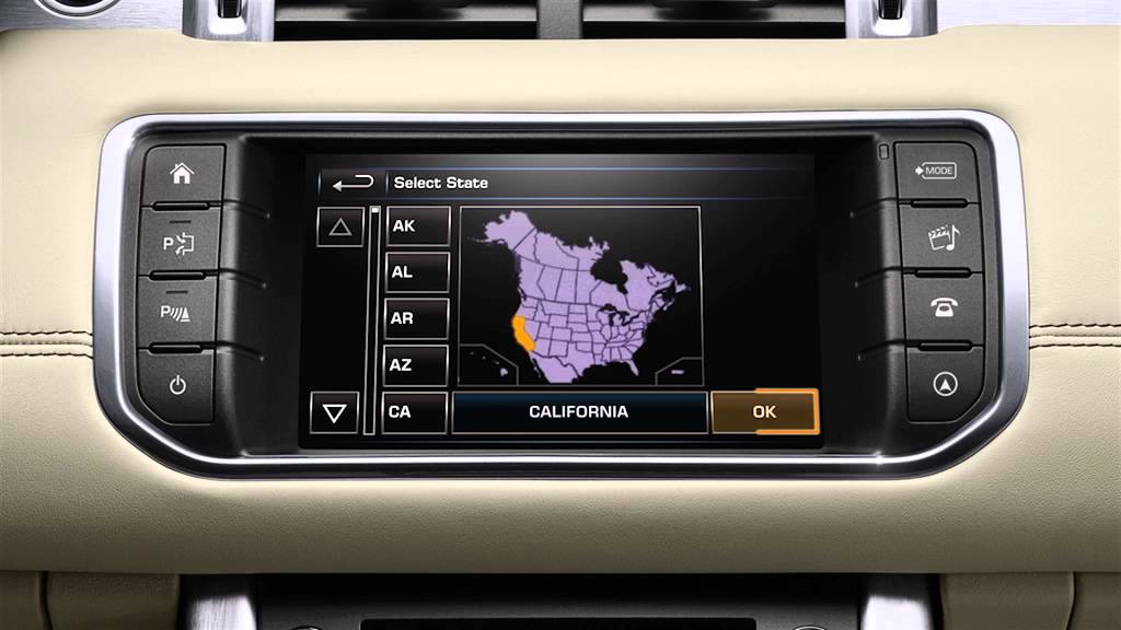 Pas på Hop ind Forføre Navigation System | Range Rover Evoque | Land Rover USA - YouTube