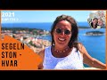 Segeln Kroatien: Ston - Hvar #25