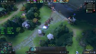 Intel HD Graphics 630 -- Intel Core i3-7350K -- Dota 2 FPS Test