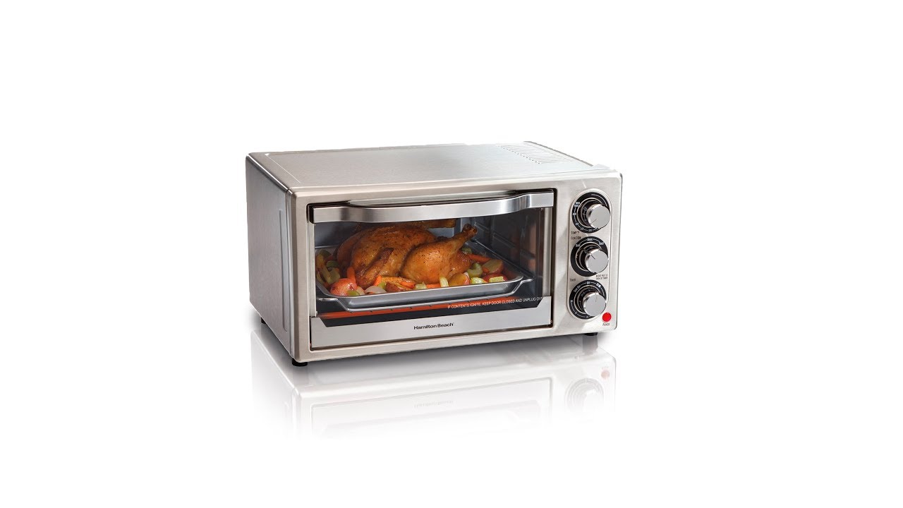 Horno Tostador HAMILTON BEACH 32 Litros Convección Acero Inoxidable 31103 |  Walmart en línea
