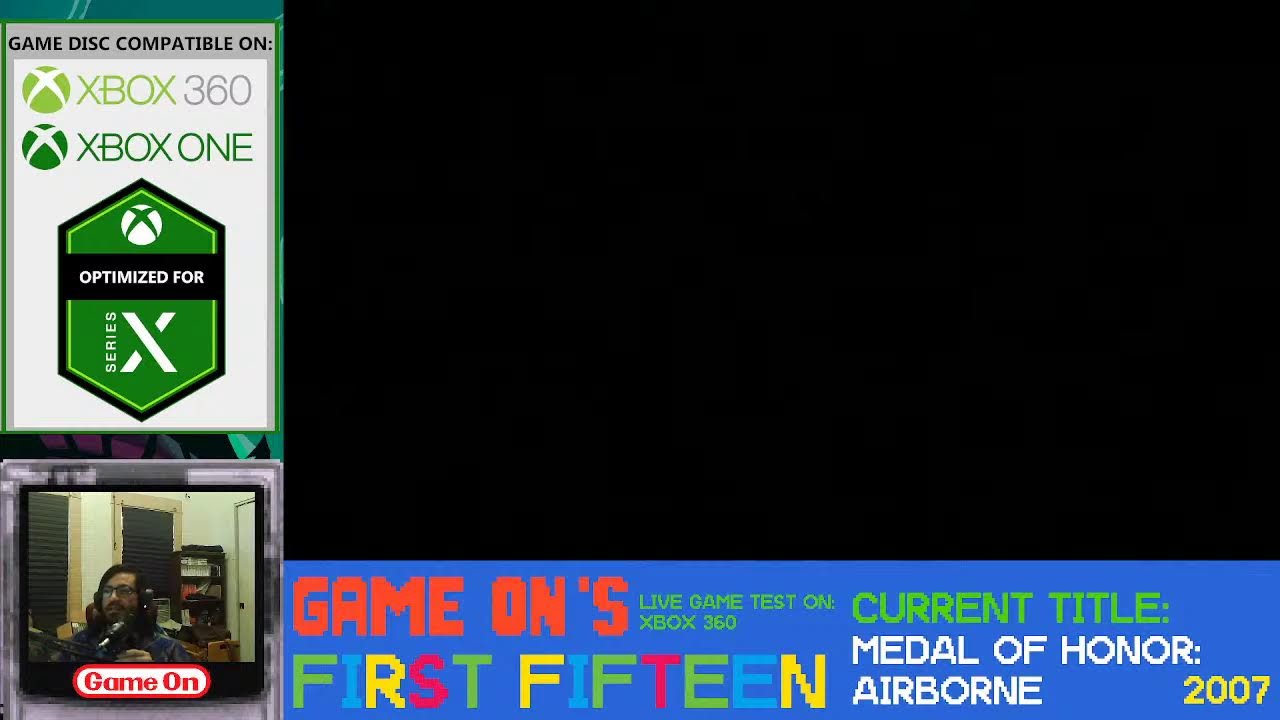 Game On Live Stream Test 18 minutes of frustration