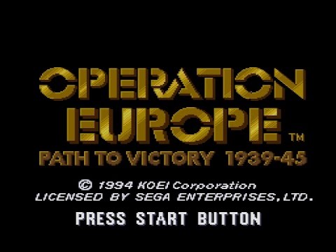 Видео: проходим Operation Europe Path to Victory 1939 1945 SMD серия 24