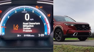 Road Departure Mitigation System Problem in Honda vehicles - REASONS