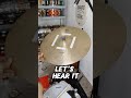 Have you ever dampened your cymabls like this? #shorts #short #tip #diy #tone  #drums #damper #ride