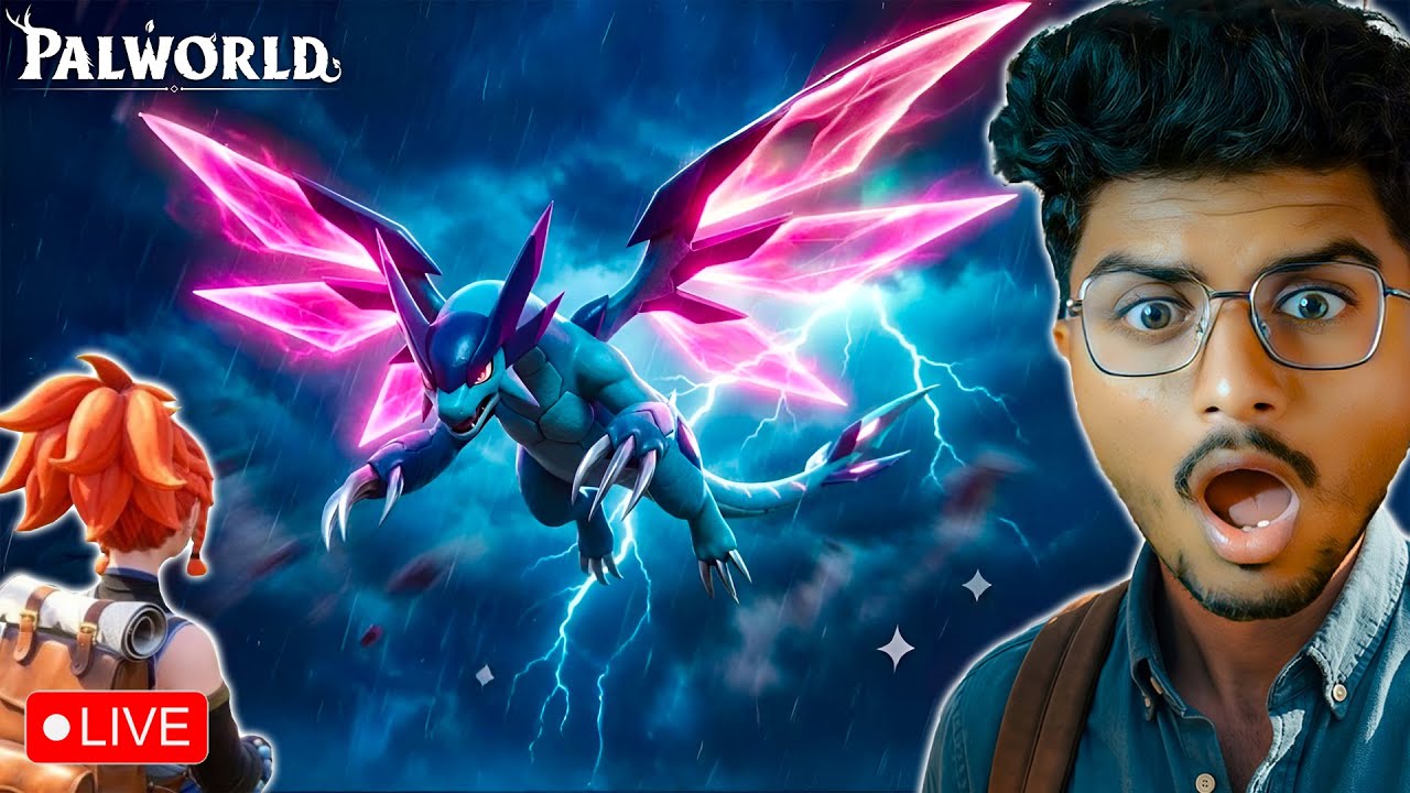 FINAL BOSS FIGHT! 😱 Can we defeat JETRAGON? 🏹 Palworld Live Hindi