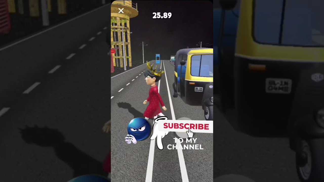 🎮Road Crossing 🚦Challenge!