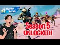 MY FIRST WIN IN SEASON 5! (+ Battle Pass Fully Unlocked!)