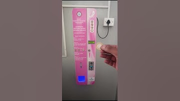Automatic Sanitary Napkin Vending Machine – Coin Operated (Model: ASNVM-VP-40)