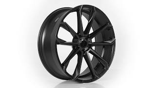 Status Alloy Wheels - Mastadon (5-Lug) in Carbon Graphite