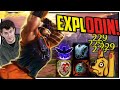 CAN'T ESCAPE THE NEW EXPLODIN BUILD IN RANKED ALL AOE  DAMAGE ITEMS!